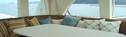 panama yacht interior